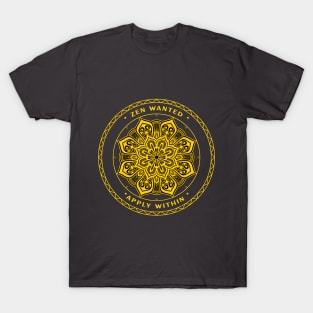 Mandala Mindfulness - Zen Wanted T-Shirt